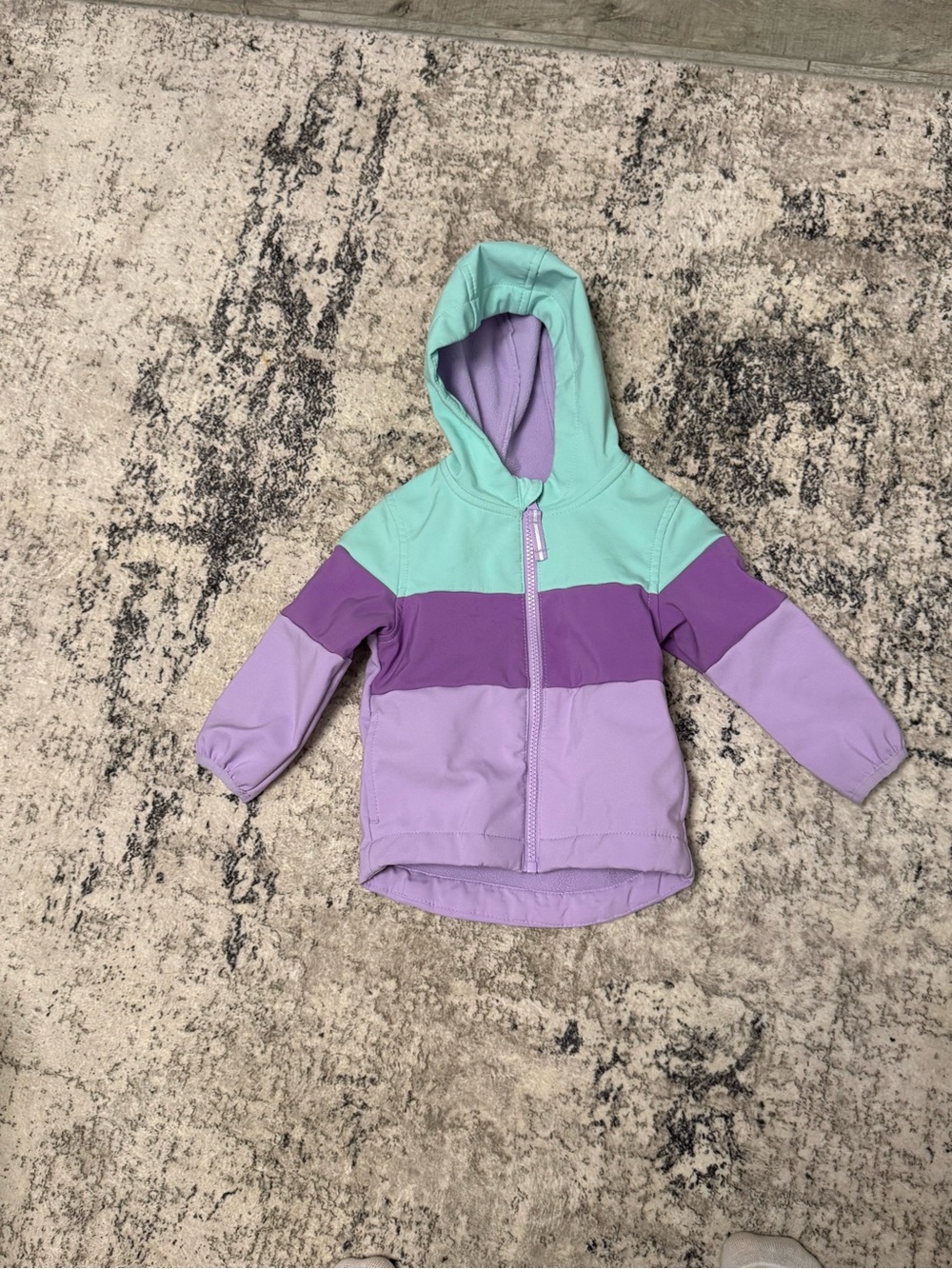 Cat & Jack Hooded Jacket in Mint, Purple, Lavender
